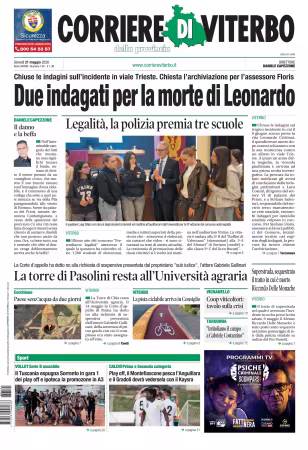 Corriere di Viterbo - 21 maggio 2026