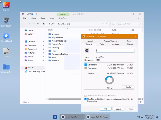 Windows 11 Pro 26H1 Preview Build 26800.1896 GridOS 11 Edition