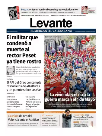 Levante EMV - 2 mayo 2026