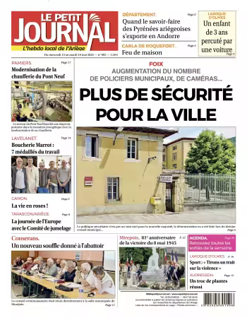 Le Petit Journal L'hebdo local de l'Ariege - 15 mai 2026