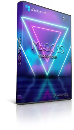 Windows 11 Home 24H2 Build 26100.2454 Magic OS Edition