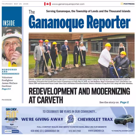 The Gananoque Reporter - 28 May 2026