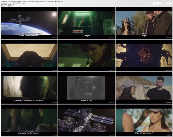 Alien Invasion Rise of the Phoenix 2025 1080p Bluray Remux MPEG-2 DTS-HD MA 5.1-SPHD