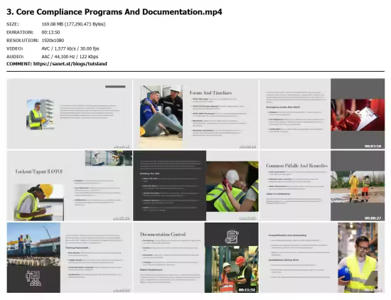 Fundamentals of Workplace Health and Safety Law