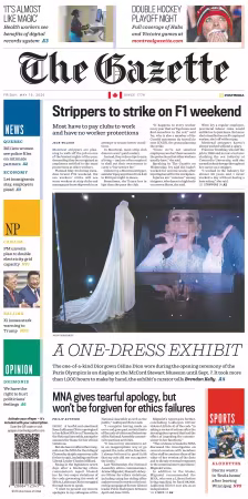 Montreal Gazette - 15 May 2026