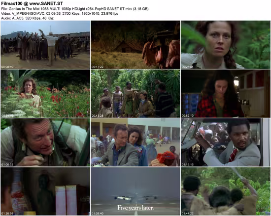 Gorillas In The Mist 1988 MULTi 1080p HDLight x264-PopHD