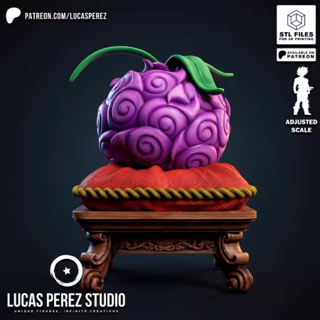Lucas Perez – Yami Yami no Mi – 3D Print Model