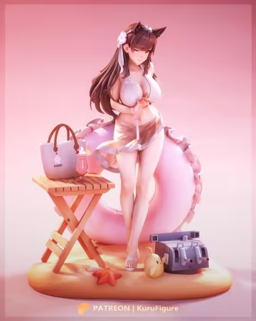 Kuru Figures – Atago Summer – Azur Lane – 3D Print Model