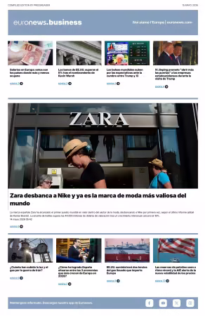 Euronews Business (Spanish) Compiled Edition - 15 mayo 2026