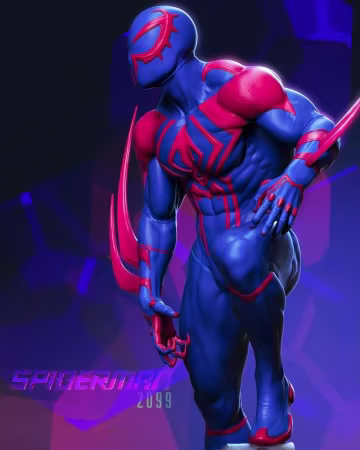 Stalyn Quito – Spiderman 2099 – 3D Print Model