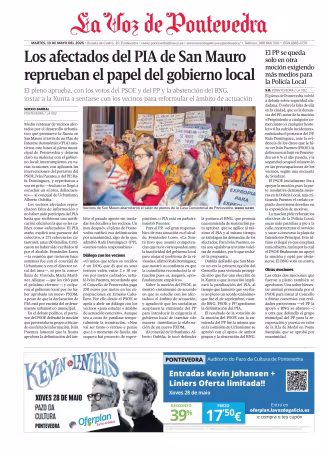 Pontevedra local - 19 mayo 2026
