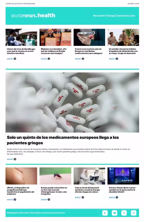 Euronews Health (Spanish) Compiled Edition - 30 mayo 2026
