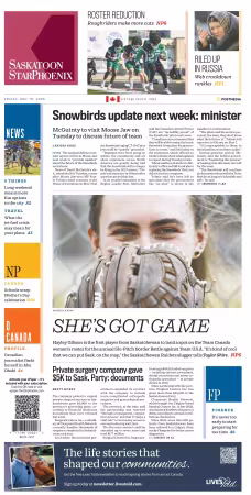 Saskatoon StarPhoenix - 15 May 2026