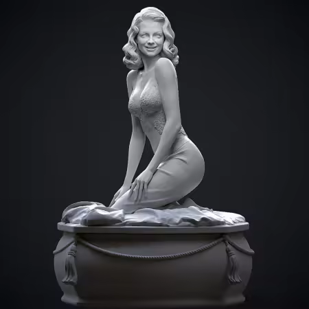 Stepanov Sculpts – Rita Hayworth – 3D Print Model