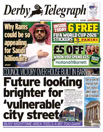Derby Telegraph - 28 May 2026