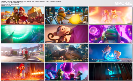 The Super Mario Galaxy Movie 2026 NORDiC ENG 2160p SDR WEB-DL DDP5.1 Atmos H265-NorTekst