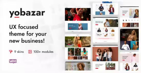 Themeforest - Yobazar v1.7.1 - Elementor WooCommerce WordPress Theme 31788012