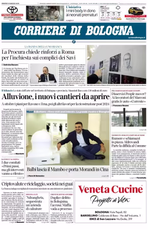 Corriere di Bologna - 15 maggio 2026