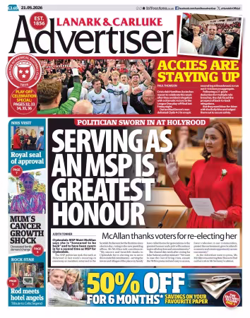 Lanark &amp; Carluke Advertiser - 21 May 2026