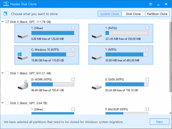 Hasleo Disk Clone v5.8.2.0 Technician Edition - WinPE