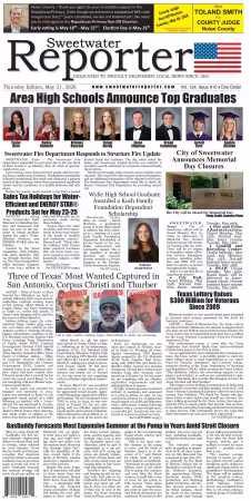 Sweetwater Reporter - 21 May 2026