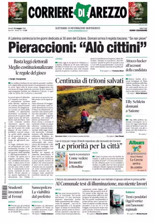 Corriere di Arezzo - 15 maggio 2026