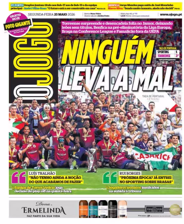 O Jogo - 25 maio 2026