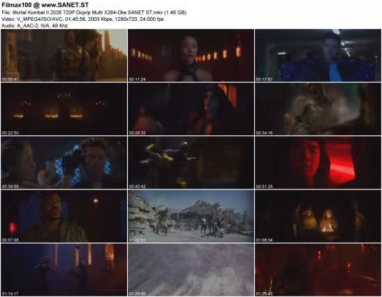 Mortal Kombat Ii 2026 720P Dcprip Multi X264-Dks