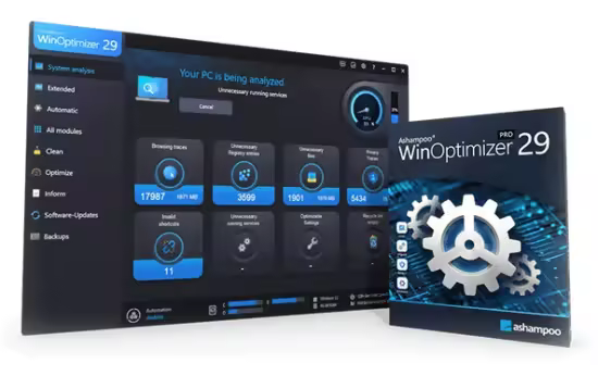 Ashampoo WinOptimizer Pro 29.0.1 Multilingual