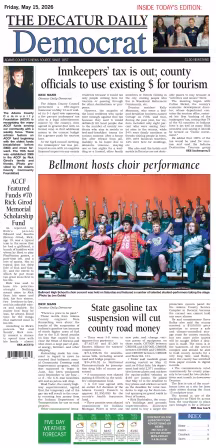 The Decatur Daily Democrat - 15 May 2026