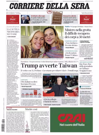 Corriere della Sera - 16 maggio 2026