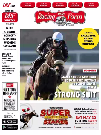 Daily Racing Form National Digital Edition - 30 May 2026