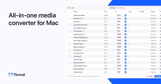 Picmal 1.6.0 macOS