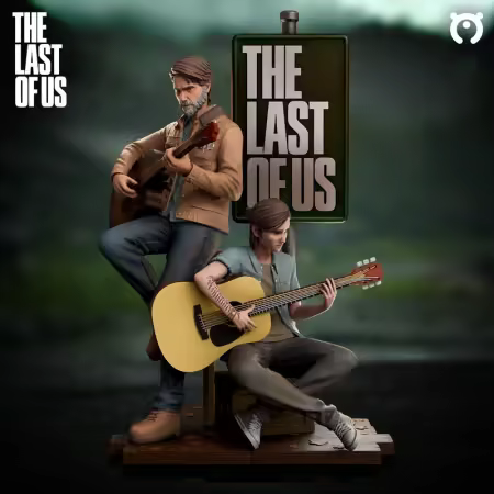 Joel and Ellie – The Last of Us 2 – 3D Print Model