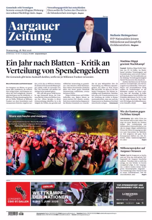 Aargauer Zeitung - 28 Mai 2026