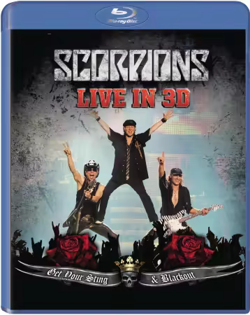 Scorpions - Live In 3D Get Your Sting &amp; Blackout (2011) Blu-ray
