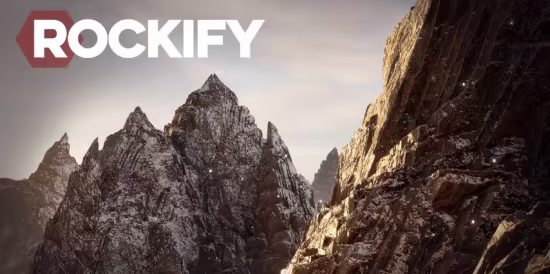 Superhive Market - Rockify - Rock Generator Plugin For Blender v1.3.0