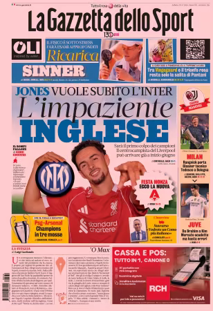La Gazzetta dello Sport - 30 maggio 2026
