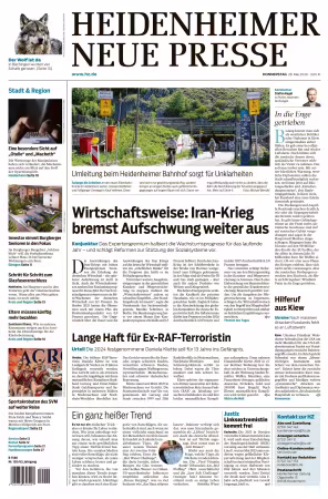 Heidenheimer Neue Presse - 28 Mai 2026