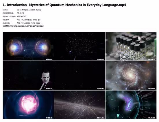 Complete Quantum Mechanics in Everyday Language