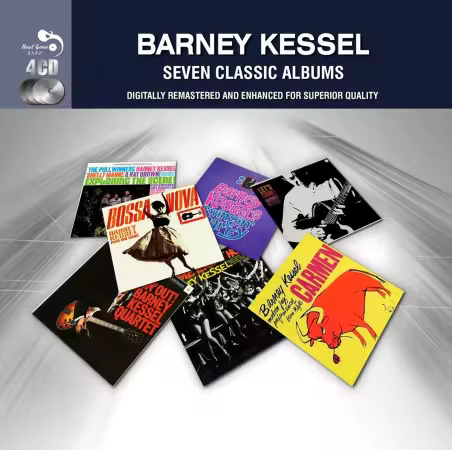Barney Kessel - Seven Classic Albums (2013)
