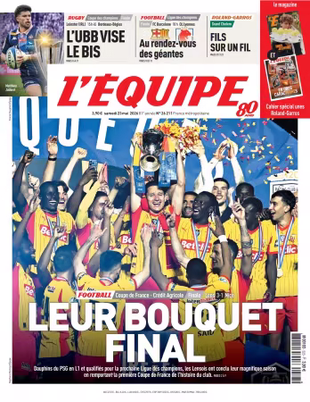 L'Equipe - 23 mai 2026
