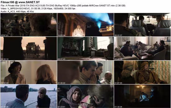 A Private War 2018 iTA ENG AC3 SUB iTA ENG BluRay HEVC 1080p x265 jeddak-MIRCrew