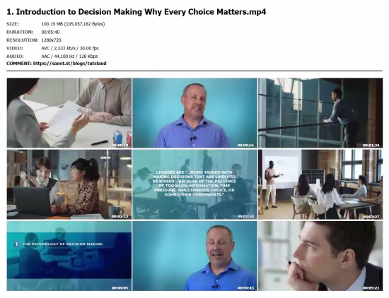 Fundamentals of Strategic Decision Making - Certification®