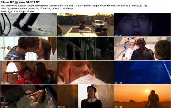 Romeo + Giulietta Di William Shakespeare 1996 iTA ENG AC3 SUB iTA ENG BluRay 1080p x264 jeddak-MIRCrew