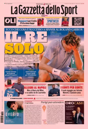 La Gazzetta dello Sport Napoli - 29 maggio 2026