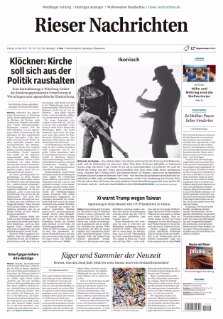 Rieser Nachrichten - 15 Mai 2026