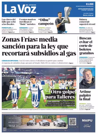 La Voz del Interior - 21 mayo 2026