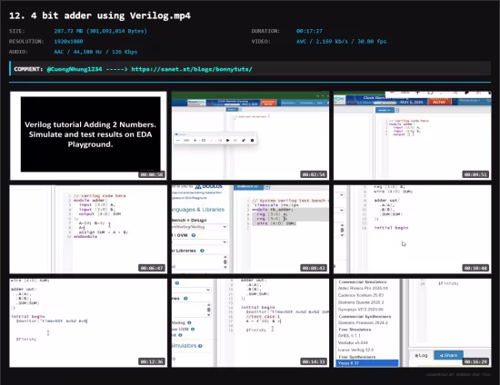 Learn Verilog HDL from Scratch with Hands-On Simulation