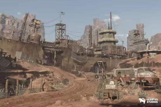 Unity Asset - Post Apocalyptic Wasteland Environment v2.0
